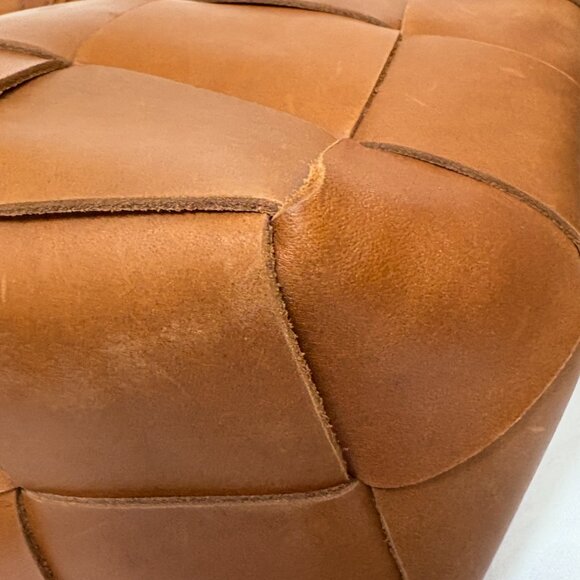 WP Standard Woven Leather Tote - Tan - Picture 11 of 15